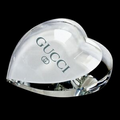 Crystal Heart Paperweight